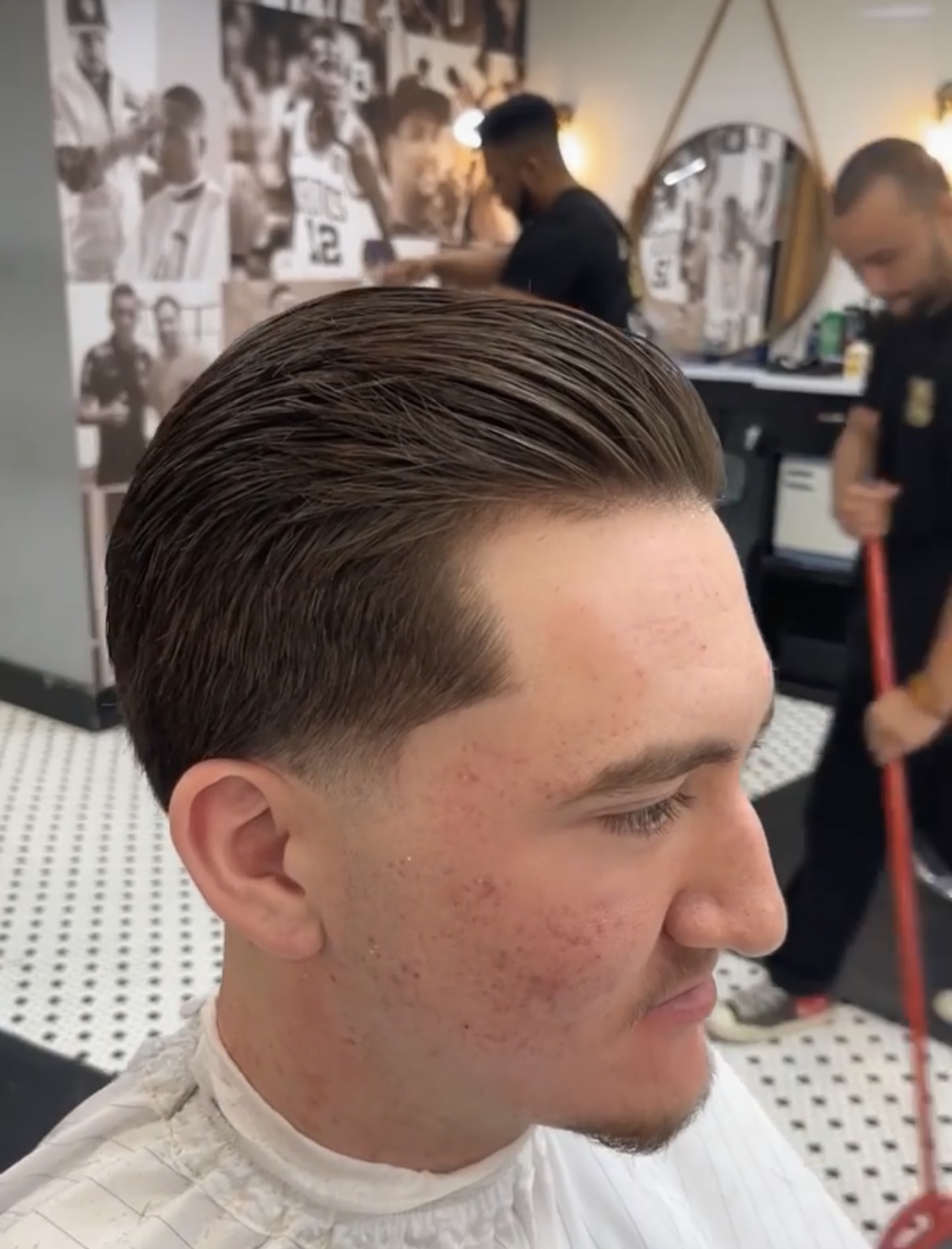Classic scissor haircut by The Cut Prince